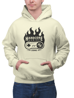 Imagem do Blusa de Moletom Capuz Hardcore Gaming Unissex Preto