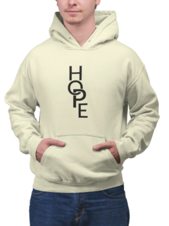 Imagem do Blusa Moletom Capuz Hope Esperança Unissex Preto