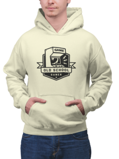 Imagem do Blusa de Moletom Capuz Gamer Old School Unissex Preto