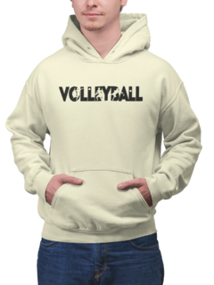 Imagem do Blusa Moletom Capuz Volleyball Esportes Unissex Preto