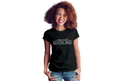 Camiseta Baby Look The Promised Neverland Anime Feminino Preto - comprar online