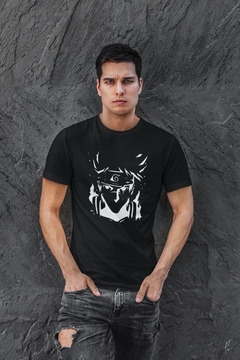 Camiseta Camisa Kakashi Masculino Preto - comprar online