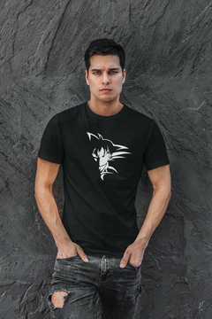 Camiseta Camisa Goku Masculina Preto - Liga Fashion Oficial ® - A tendência é ser você
