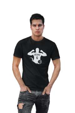 Camiseta Camisa Fãs de Esportes Basquete E15 Masculino Preto - comprar online