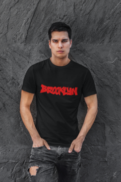 Camiseta Camisa Brooklyn City Masculina Preto - comprar online