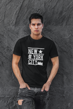 Camiseta Camisa New York City Star Masculina Preto - comprar online