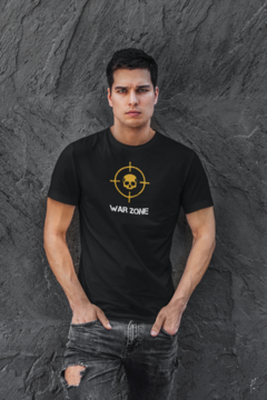 Camiseta Camisa Call of Duty Warzone Masculino Preto - comprar online