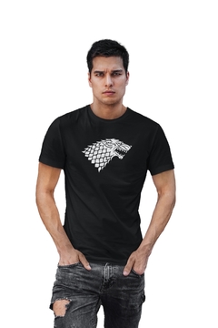 Camiseta Camisa Wolf Lobo Masculino Preto - comprar online