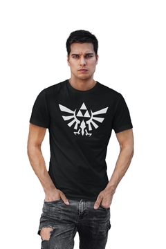 Camiseta Camisa Zelda masculino preto - comprar online