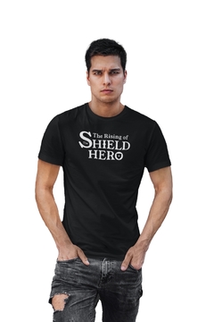 Camiseta Camisa The Rising of The Shield Hero Anime Masculino Preto - comprar online