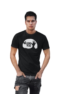 Camiseta Camisa Mortos Vivos Zumbi Masculino Preto - comprar online