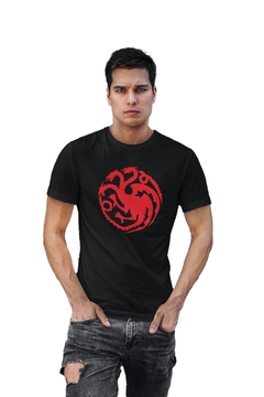 Camiseta Camisa Game Of Thrones Flah 01 Masculino preto - comprar online