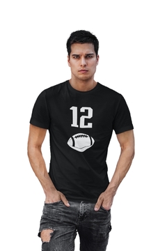 Camiseta Camisa Fãs de Esportes Futebol E20 Masculino Preto - comprar online