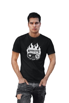 Camiseta Camisa Hardcore Gaming Masculino Preto - comprar online