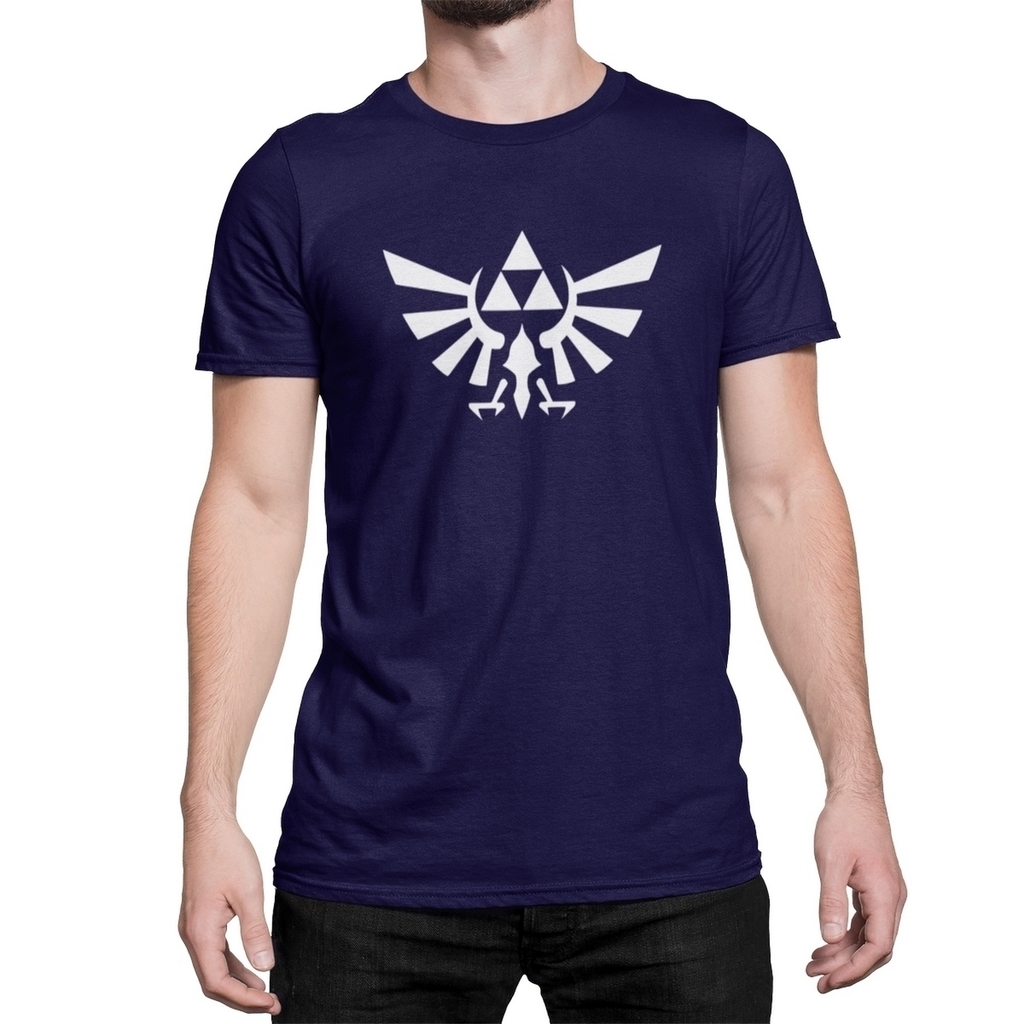 Camiseta masculina Preta algodao Legends Never Die Link Zelda Arte no  Shoptime