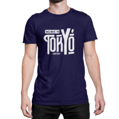 Camiseta Camisa Tokyo Japan Masculina Preto