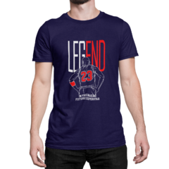 Camiseta Camisa Lenda 23 Michael Basquete Masculina Preto - Liga Fashion Oficial ® - A tendência é ser você