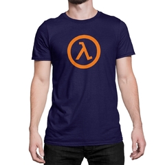 Camiseta Camisa Half-Life Masculina Preto