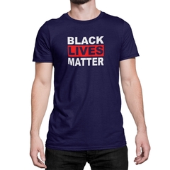 Camiseta Camisa Black Lives Matter Vidas Negras Importam Masculino Preto na internet