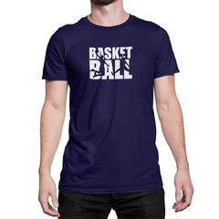 Camiseta Camisa Basketball Basquete Masculino Preto - Liga Fashion Oficial ® - A tendência é ser você