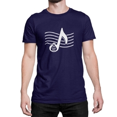 Camiseta Camisa The Good Vibe músico masculino preto - Liga Fashion Oficial ® - A tendência é ser você