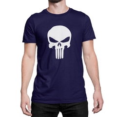 Camiseta Camisa O Justiceiro Caveira masculino preto na internet