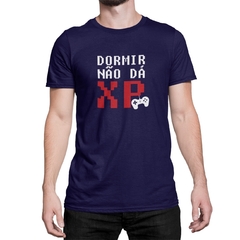 Camiseta Camisa Dormir Não Dá Xp Gamer masculino preto - comprar online