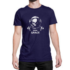 Camiseta Camisa Dark Space Masculina Preto - Liga Fashion Oficial ® - A tendência é ser você