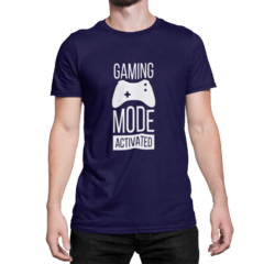 Camiseta Camisa Modo Game Ativado Masculina Preto - loja online