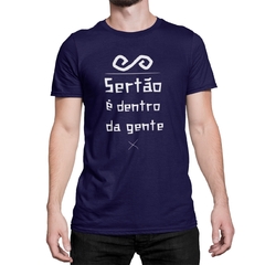 Imagem do Camiseta Camisa Sertão é dentro da gente Masculino Preto