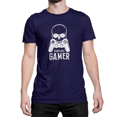 Camiseta Camisa Hardcore Gamer Masculino Preto na internet