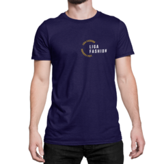 Camiseta Camisa Signature Liga Fashion Dourado Premium Masculina Preto na internet