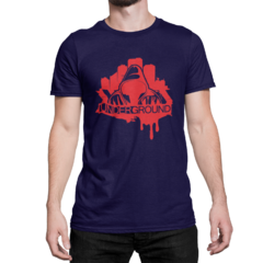 Camiseta Camisa Underground Masculina Preto - loja online