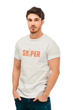 Imagem do Camiseta Camisa Sniper Gamer Masculina Preto