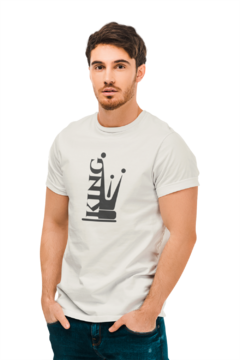 Camiseta Camisa Chess King Rei Masculino Preto - comprar online