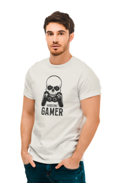 Camiseta Camisa Hardcore Gamer Masculino Preto - comprar online