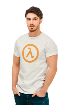 Camiseta Camisa Half-Life Masculina Preto - comprar online