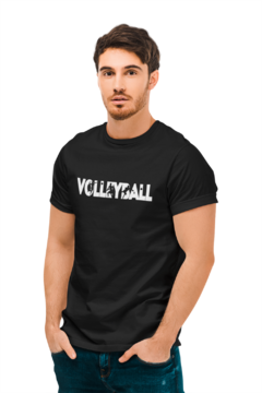 Camiseta Camisa Volleyball Esportes Masculina Preto - comprar online