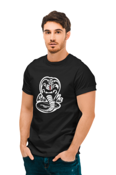 Camiseta Camisa Cobra Kai Masculina Preto - comprar online