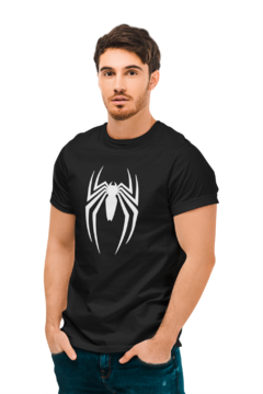 Camiseta Camisa Spider Life Masculina Preto na internet