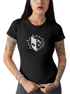 Camiseta Baby Look Mestre das Artes Ancestrais Anime Feminina Preto - comprar online