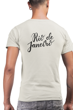 Imagem do Camiseta Camisa Rio de Janeiro Cidade Masculina Preto