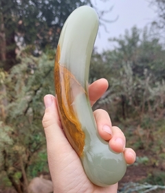 Afrodita - Vara de cristal ónix verde