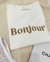 T-shirt Bonjour na internet