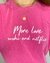 T-shirt More Love - La Idée - Moda e Acessórios - Loja Online Oficial