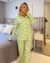 Pijama Americano Longo | Verde Poá - Blug Store | Moda Praia - Biquínis, Maiôs, Saídas e Mais