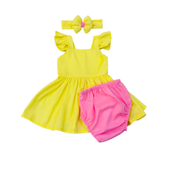 Conjunto bebê candy color