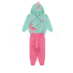 Conjunto Bebê Inverno Menina Dinossaurinha