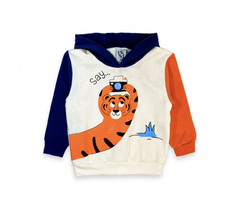 Conjunto moletom infantil tigre - comprar online