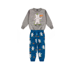 Conjunto Bebê Inverno Menino Hey Bear - Flor e Liz Boutique